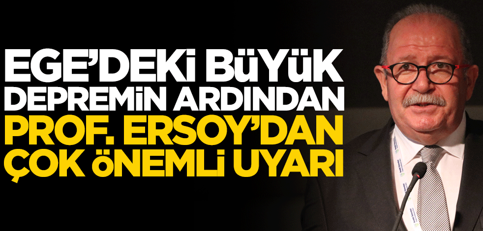 Ünlü profesörden çok önemli deprem uyarısı!