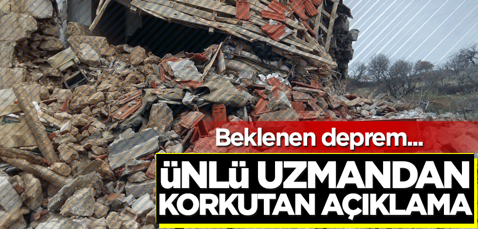 Ünlü uzmandan korkutan İstanbul depremi açıklaması
