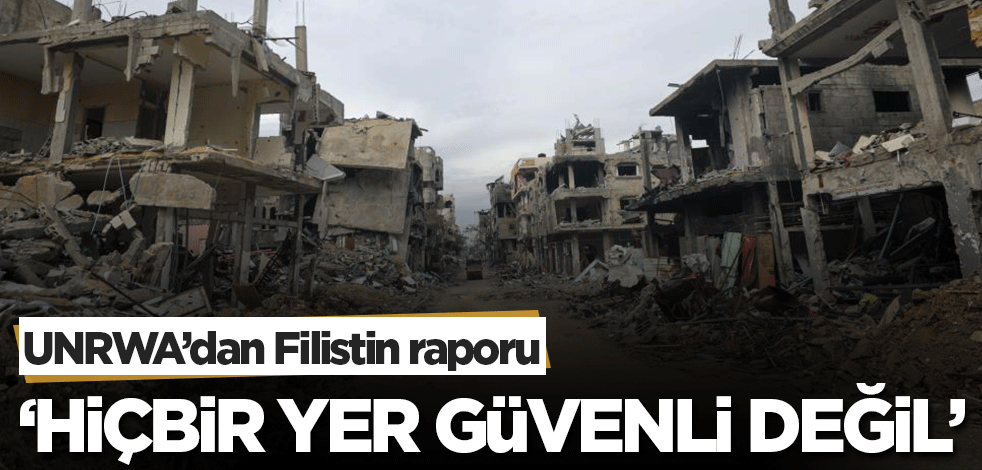 UNRWA'dan Filistin raporu! 'Sağşık tesislerinin yüzde 84'ü etkilendi'