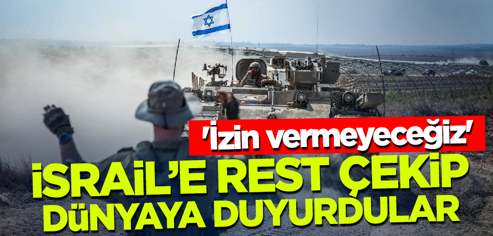 Ürdün'den İsrail'e İran resti! 'İzin vermeyeceğiz'