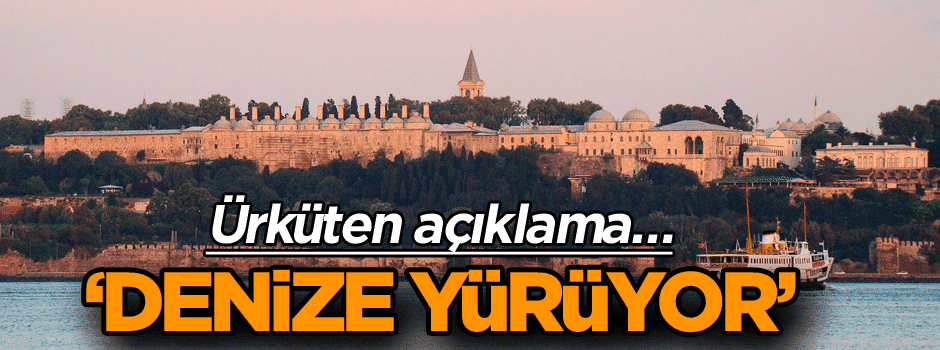 Ürküten açıklama… Denize yürüyor