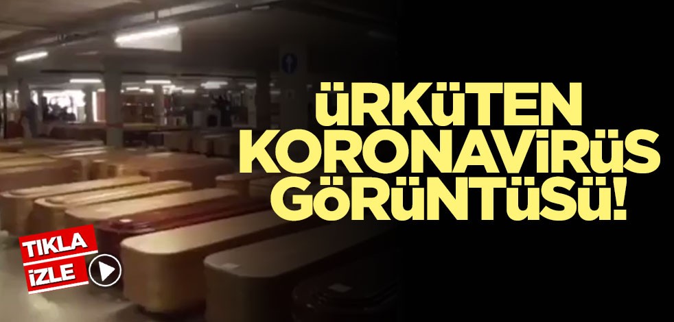 Ürküten koronavirüs görüntüsü!