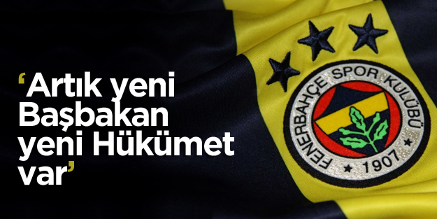 Uslu: Artık yeni Başbakan var