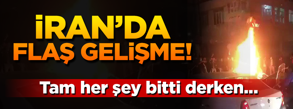Üst akıl İran'ı karıştırmaya devam ediyor! Provokatörler yine sahnede...