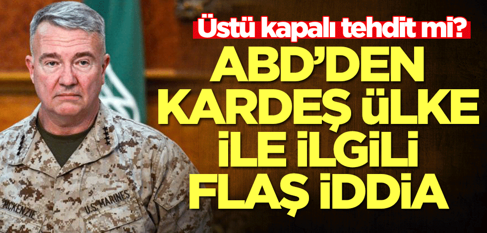 Üstü kapalı tehdit mi? ABD'den Pakistan iddiası