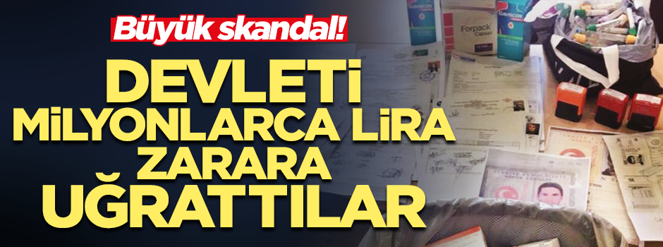 Usulsüz engelli raporu temin eden şebeke çökertildi
