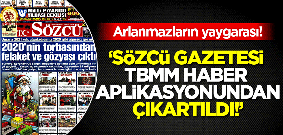Utanmazların yaygarası! 'Erdoğan konuştu TBBM haber aplikasyonundan çıkarttı'