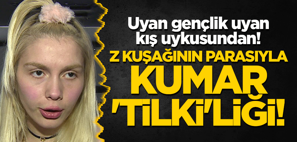 Uyan gençlik uyan kış uykusundan! 'Z kuşağı'nın parasıyla kumar 'Tilki'liği!