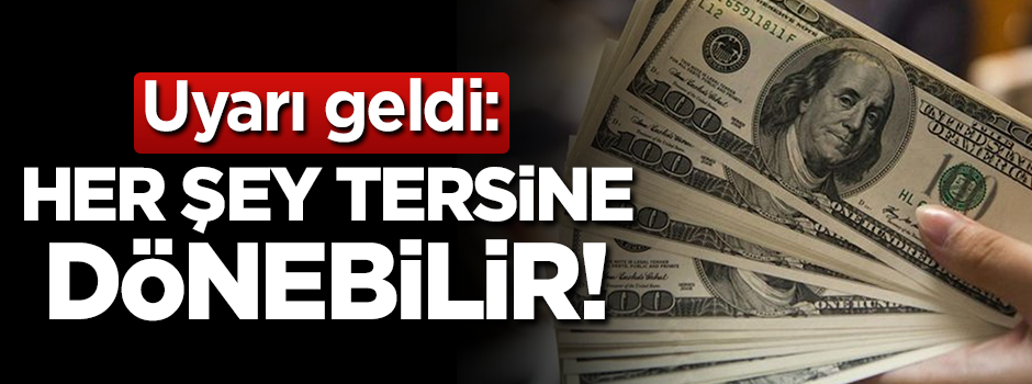 Peş peşe uyarı: İbre tersine dönebilir