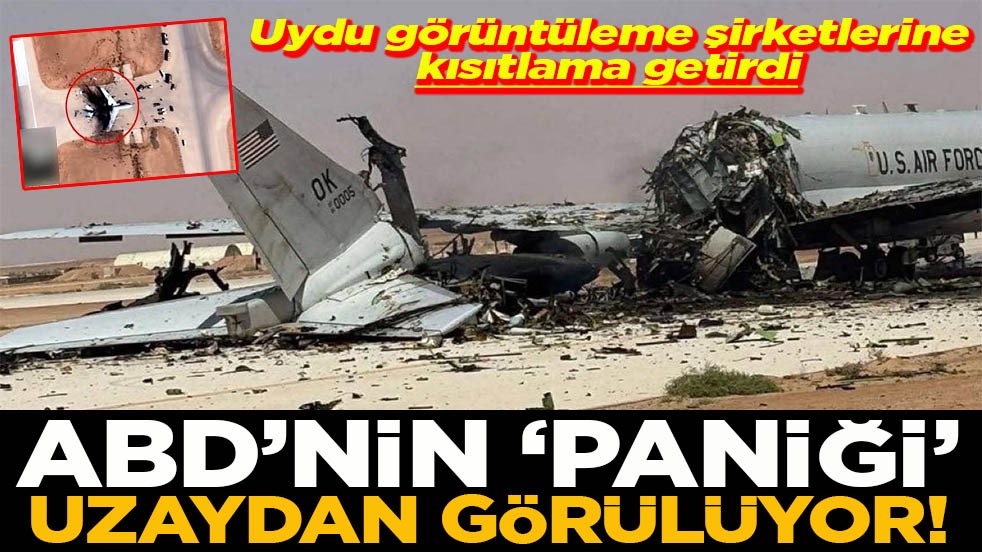 Uydu görüntüleme şirketlerine kısıtlama getirdi ABD’nin paniği uzaydan görülüyor