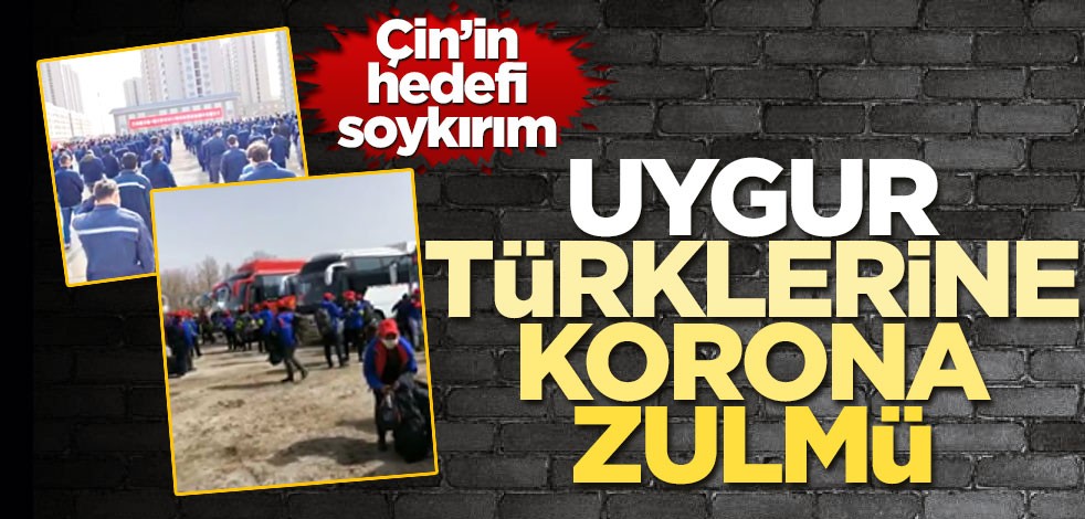 Uygur Türklerine korona zulmü