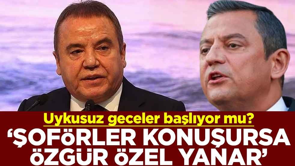 Uykusuz geceler başlıyor mu? ‘Şoförler konuşursa Özgür Özel yanar’