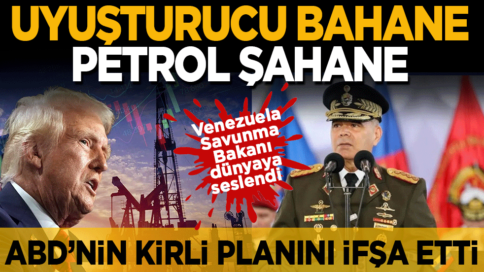 Uyuşturucu bahane, petrol şahane! Lopez ABD’nin kirli planını ifşa etti: ABD’nin haydut saldırısını durdurun