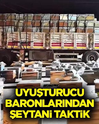Uyuşturucu baronlarından şeytani taktik