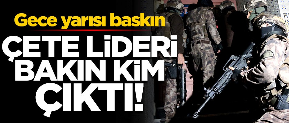 Uyuşturucu çetesinin lideri meslekten ihraç edilen polis çıktı!