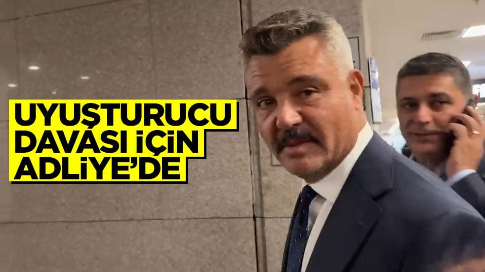 Uyuşturucu davası: Sadettin Saran adliyede