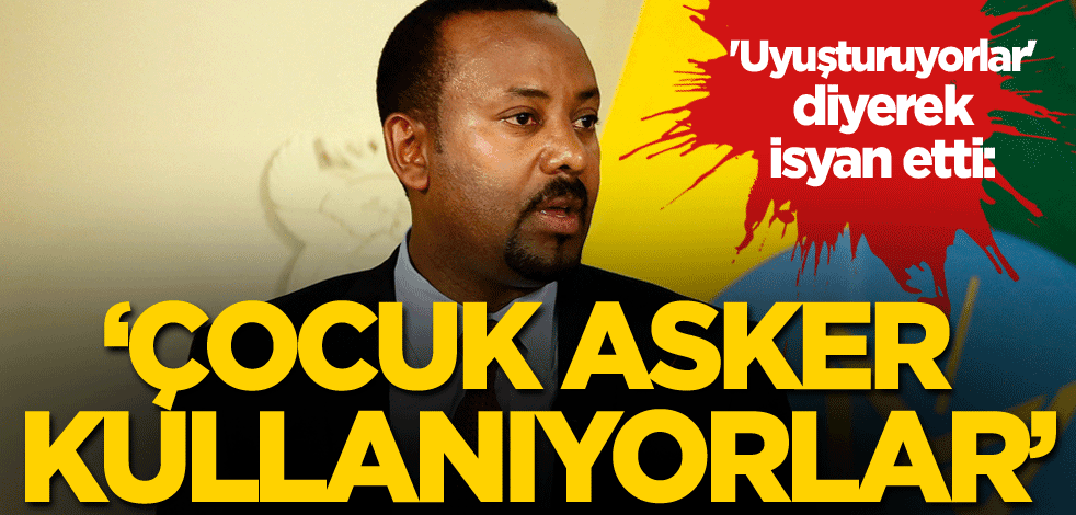 'Uyuşturuyorlar' diyerek isyan etti: Çocuk asker kullanıyorlar