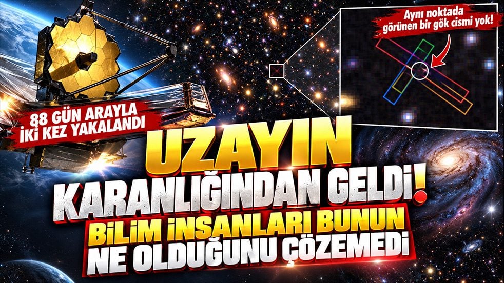 Uzayın karanlığından geldi! Bilim insanları bunun ne olduğunu çözemedi