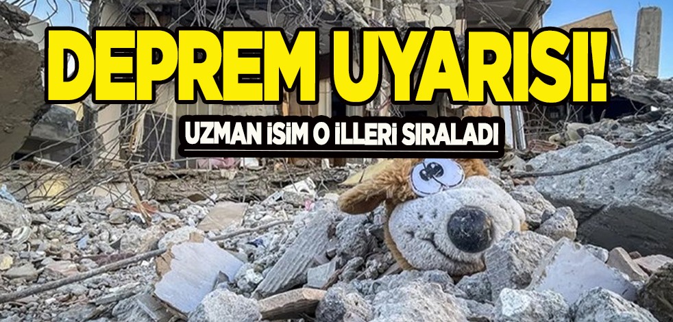 Uzman çağırısı herkesi korkuttu: Aman dikkat, 7.7 büyüklüğünde deprem! O illeri açıkladı!