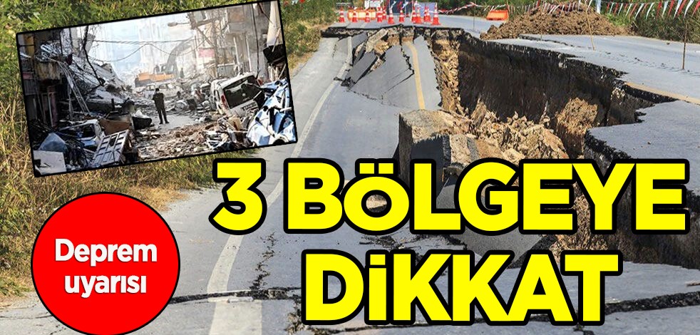 Uzman isim açık açık '7.2 ve 7.4 büyüklüğünde' diyerek uyardı: 3 bölgeye dikkat, deprem şiddeti ile böyle...