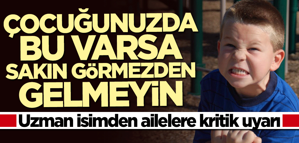 Uzman isim uyardı: Bunu sakın görmezden gelmeyin