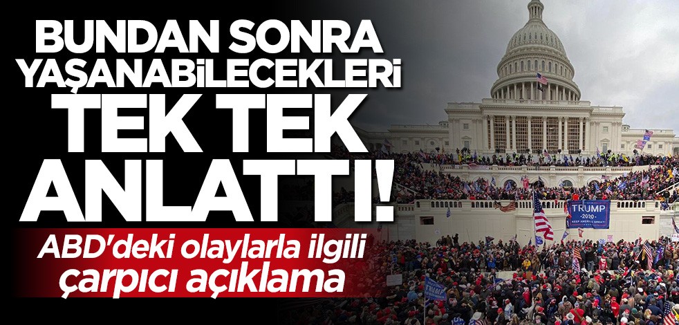 Uzman isimden çarpıcı açıklama: Bundan sonra yaşanacak hiçbir şey sürpriz olmaz