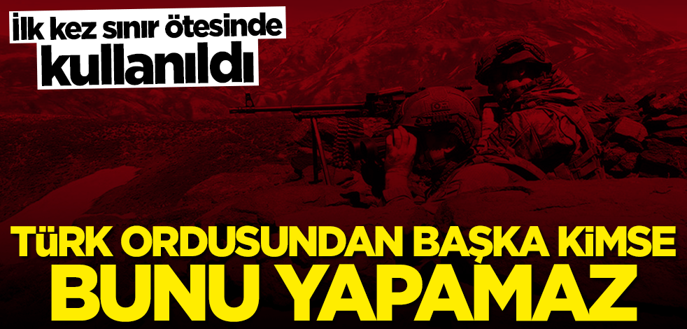 Uzman isimden çarpıcı açıklama: Türk ordusundan başka kimse bunu yapamaz