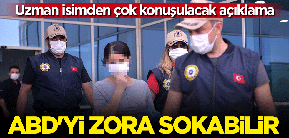 Uzman isimden çarpıcı sözler: Teröristbaşı Müslüm'ün teslim olan yeğeni ABD'yi zora sokabilir
