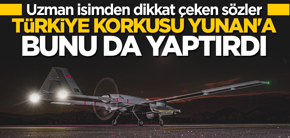 Uzman isimden dikkat çeken sözler: Türkiye'nin hamleleri Yunanistan’ı daha çok silahlanmaya itti