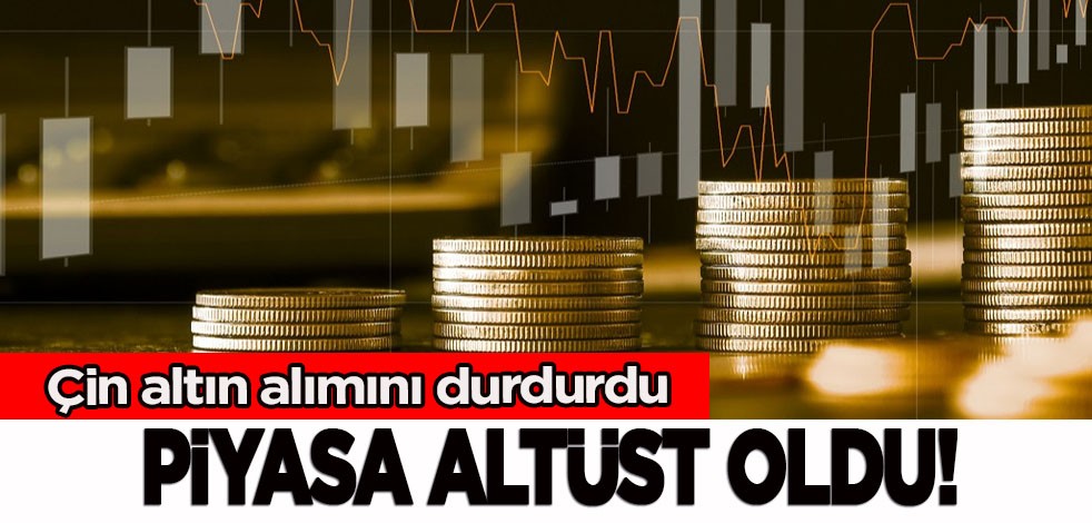  Uzman isimden dikkat çeken yorum! Çin ülkesinde uygulama başladı: Altın alım çılgınlığı durdurdu, altın düştü!