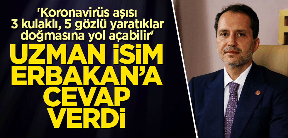 Uzman isimden Fatih Erbakan'a '3 kulaklı 5 gözlü maymunlar' cevabı