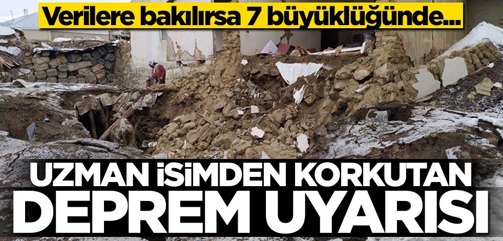 Uzman isimden korkutan deprem uyarısı: Verilere bakılırsa 7 büyüklüğünde...