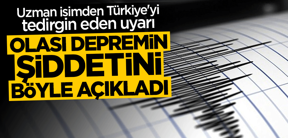 Uzman isimden korkutan uyarı: 6.8'lik deprem üretebilir