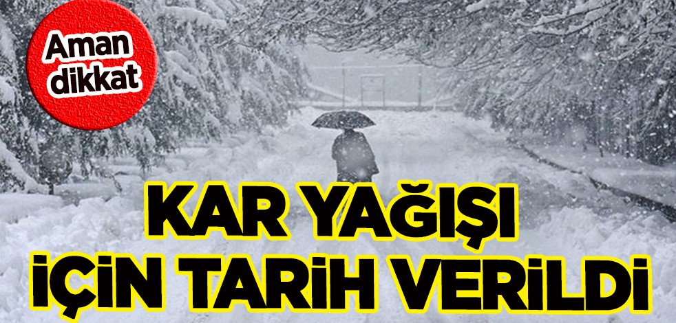 Uzmanı uyardı: O tarihe aman dikkat lapa lapa kar geliyor! Meteoroloji afet bölgesi raporu, yağış uyarısı