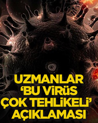 Uzmanlar ‘Bu virüs çok tehlikeli’ açıklaması