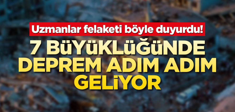 Uzmanlar Bursa için uyardı! 7 büyüklüğünde deprem adım adım geliyor