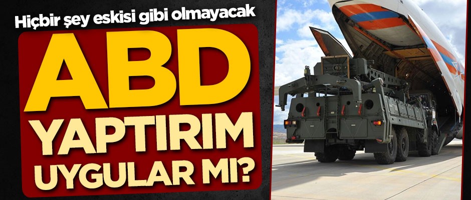 Uzmanlar merak edilen soruyu cevapladı! ABD yaptırım uygulayacak mı?