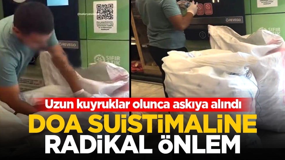 Uzun kuyruklar olunca askıya alındı: DOA suistimaline radikal önlem