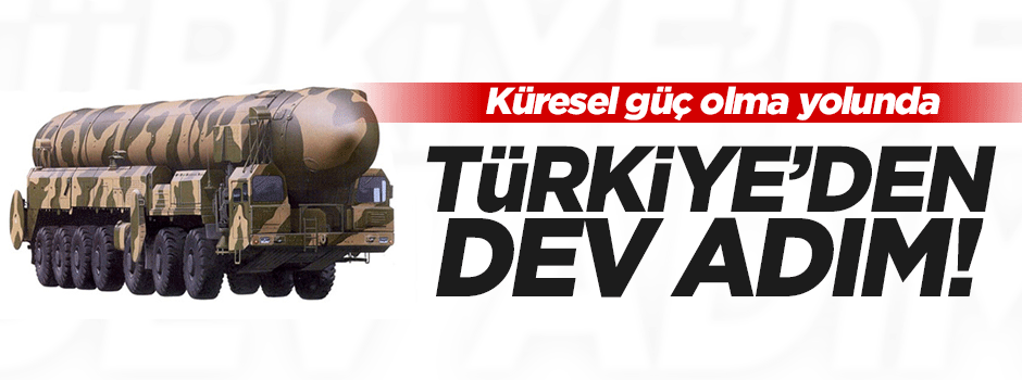 Uzun menzilli füze sisteminde 'milli proje' kararı!