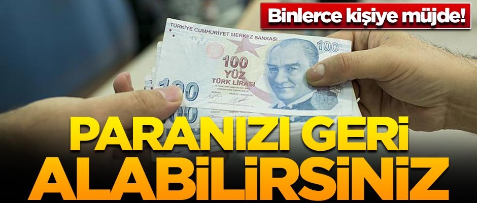 Uzun yıllar prim ödeyenlere müjdeli haber! Paranızı geri alabilirsiniz