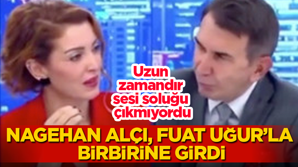 Uzun zamandır sesi soluğu çıkmıyordu! Nagehan Alçı, Fuat Uğur’la birbirine girdi