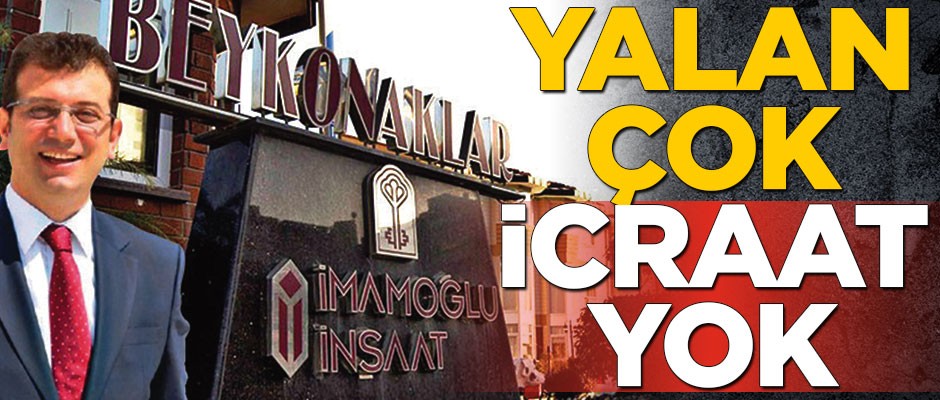 Yalan çok icraat yok!