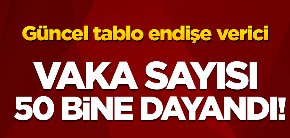 Vaka sayısı 50 bine dayandı! Güncel tablo dehşete düşürdü!