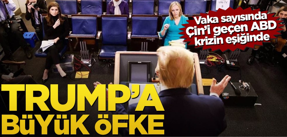 Vaka sayısında Çin’i geçen ABD krizin eşiğinde! Donald Trump’a büyük öfke