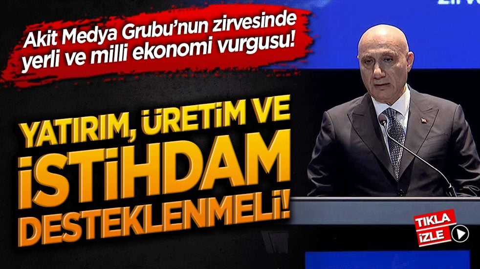 Vakıfbank Genel Müdürü Osman Arslan Yatırım, üretim ve istihdam desteklenmeli!