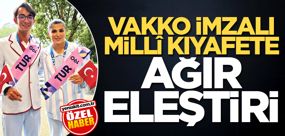Vakko imzalı millî kıyafete ağır eleştiri