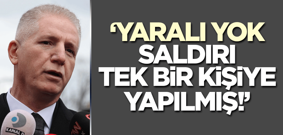 Vali Gül kilisede incelemede bulundu! ' Tek bir kişiye saldırı olmuş'