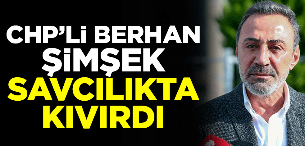 "Vali militan, kaymakam militan" diyen CHP'li Berhan Şimşek, savcılığa verdiği ifadesinde kıvırdı