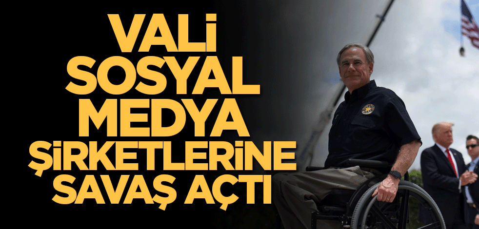 Vali sosyal medya şirketlerine savaş açtı