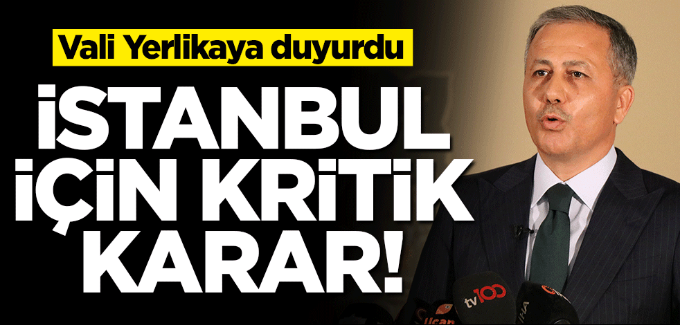Vali Yerlikaya duyurdu: Otogarlardan otobüslerin çıkışları durduruldu
